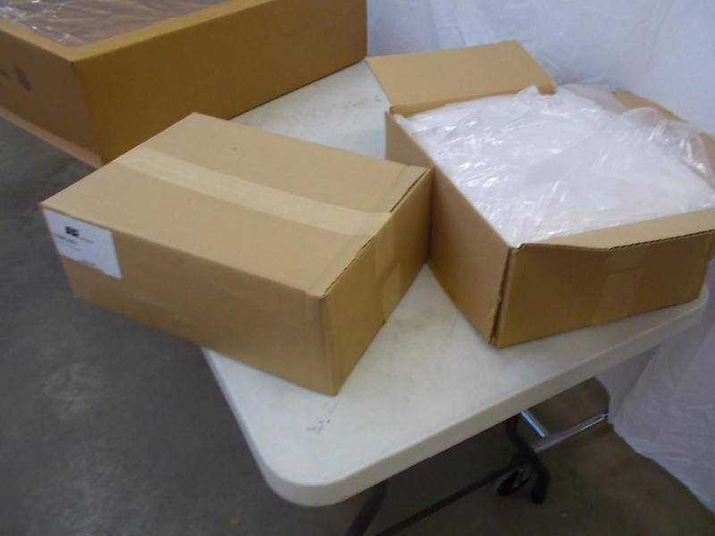 2 boxes of medium LF clear poly bag...