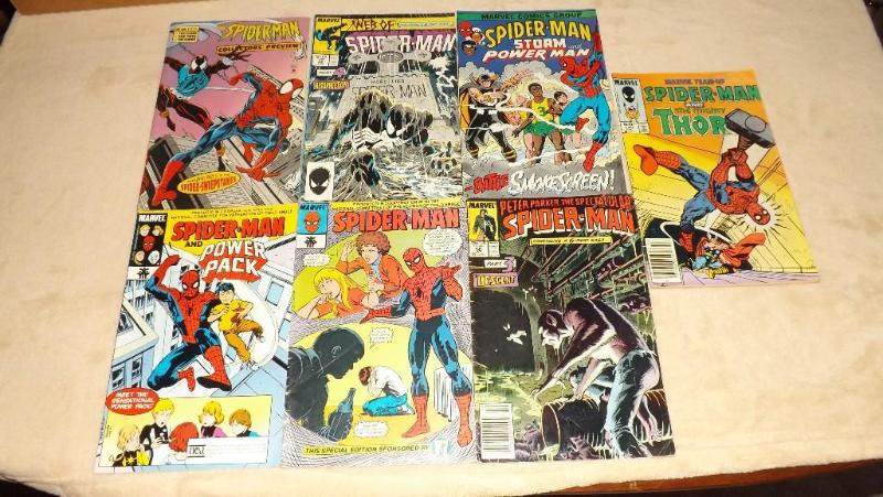 7 Marvel Comics, Spider-Man Comic B...