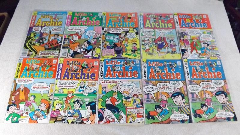 10 Archie Comic Books, Little Archi...
