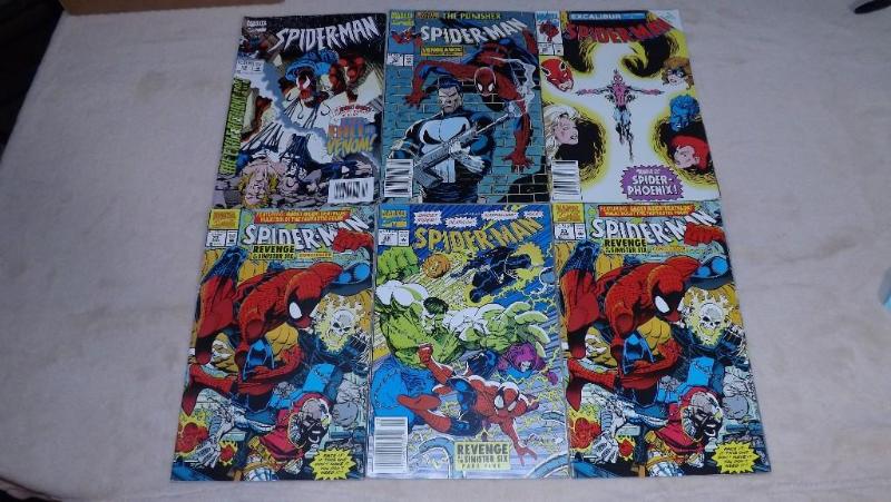 6 Marvel Comics, Spider-Man Comic B...