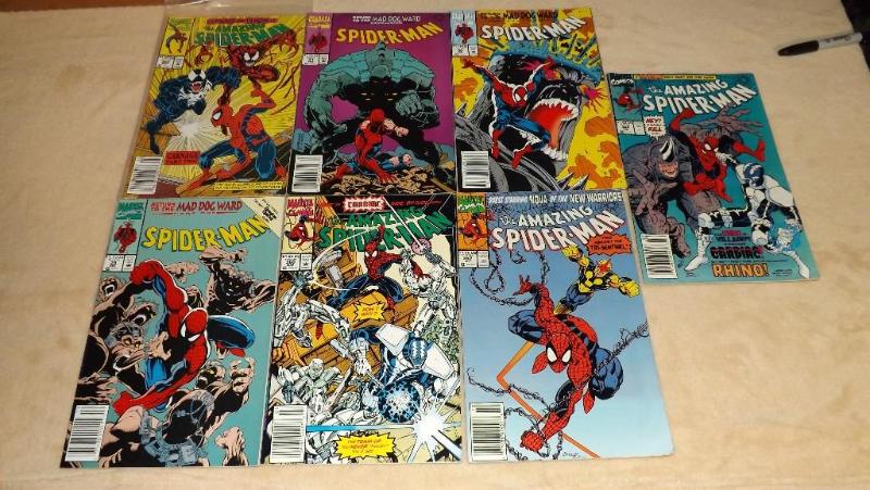 7 Marvel Comics, Spider-Man Comic B...