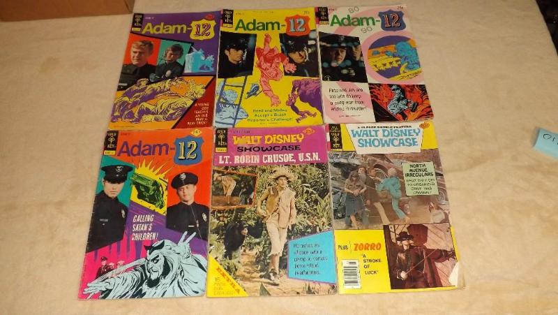 6 Gold Key Comic Books, Mixed Lot...