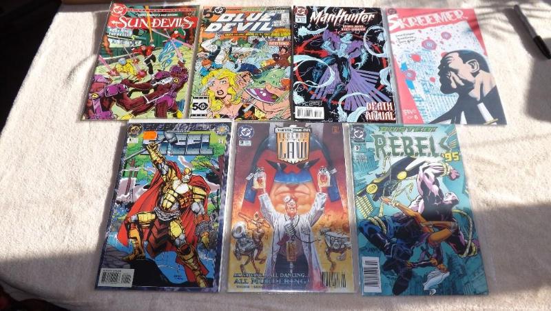 7 DC Comic Books, Mixed Lot &nbsp...