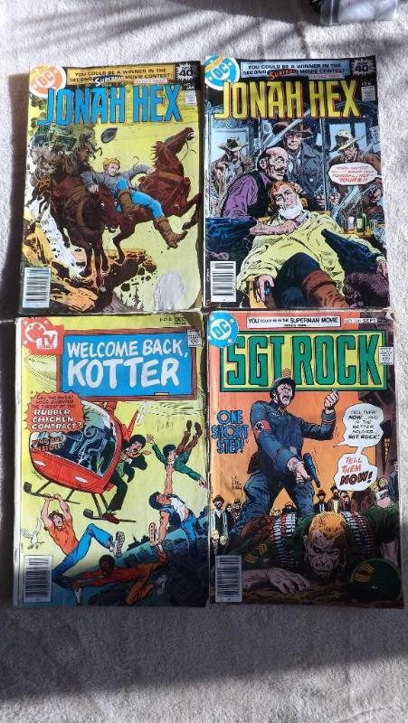 4 DC Comic Books, Mixed Lot Welcom...
