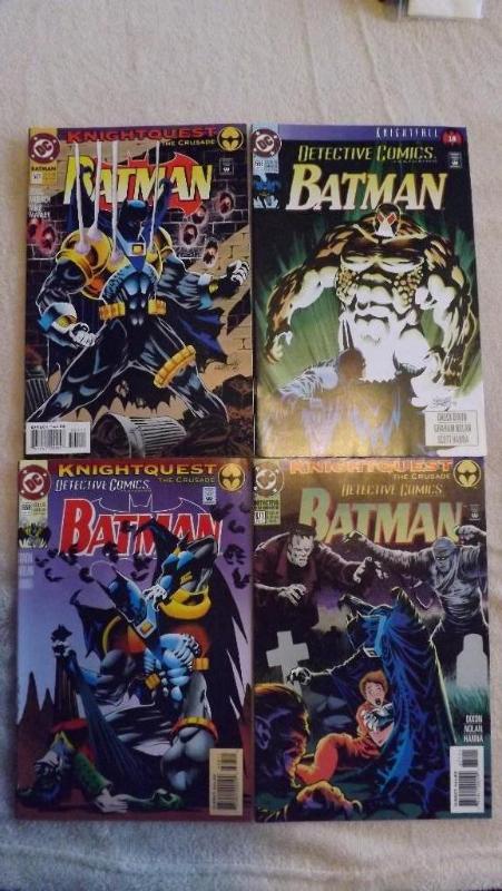 4 DC Bat Man Comic Books &nbsp...