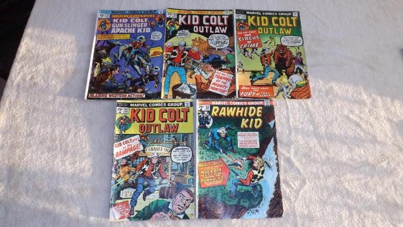 5 Marvel Comic books, Mixed lot &nb...