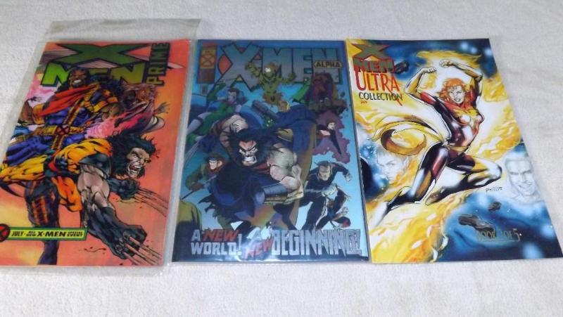 3 Marvel Comic Books, X-MEN X-Men P...