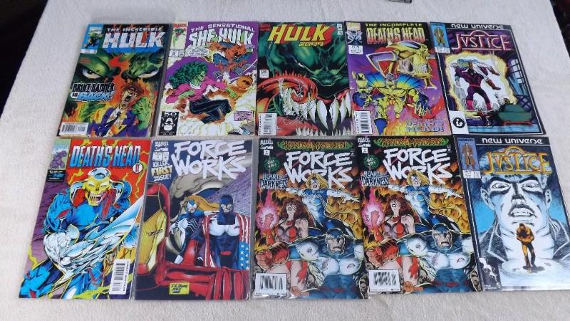 Variety Lot of Marvel Comic Books, ...