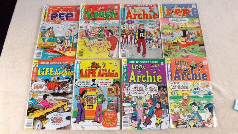 Variety Lot of 8 Archie Comic Books...