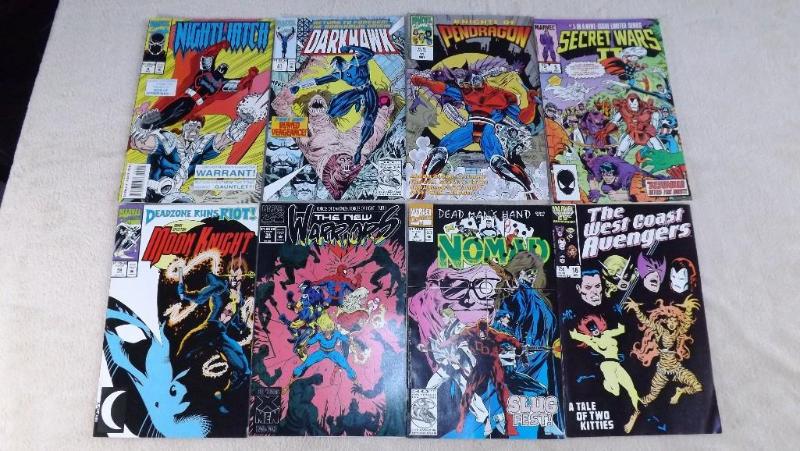 Variety Lot of 8 Marvel Comic Books...