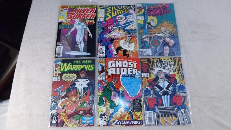 Variety Lot of 6 Marvel Comic Books...