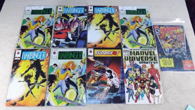 Variety Lot of 9 Valiant Comic Book...