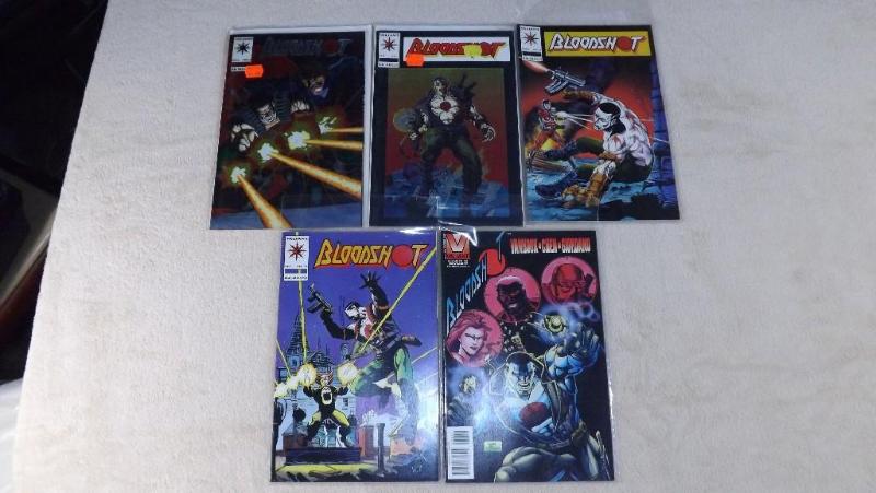 Variety Lot of 5 Valiant Comic Book...