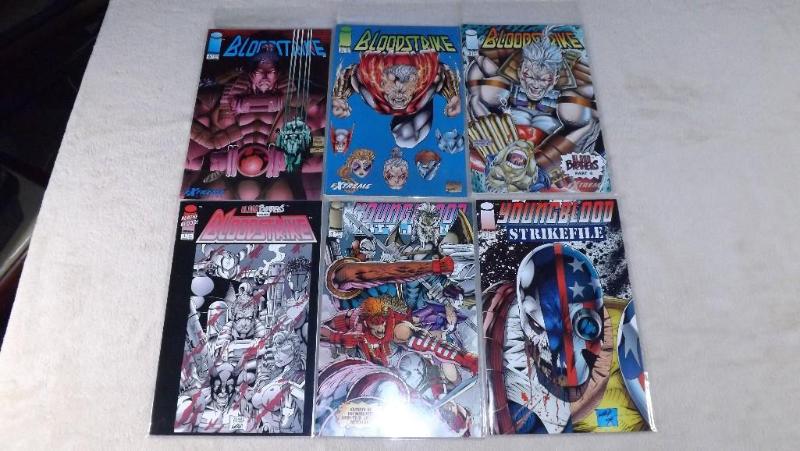 Lot of 6 Image Comic Books, 4 Blood...