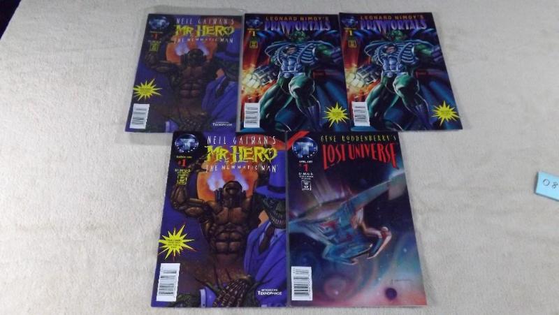 Lot of 5 Tekno Comix Comic Books &n...