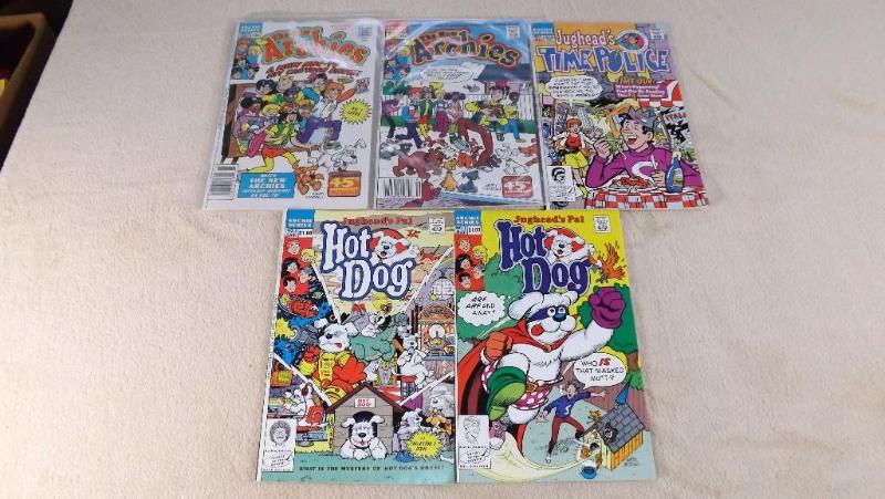 5 Archie Comic Books No. 1 &amp 2 ...