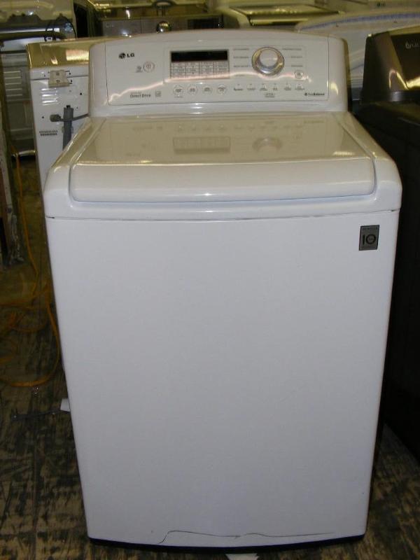 lot 5 image: LG Washer Model # WT4870CW