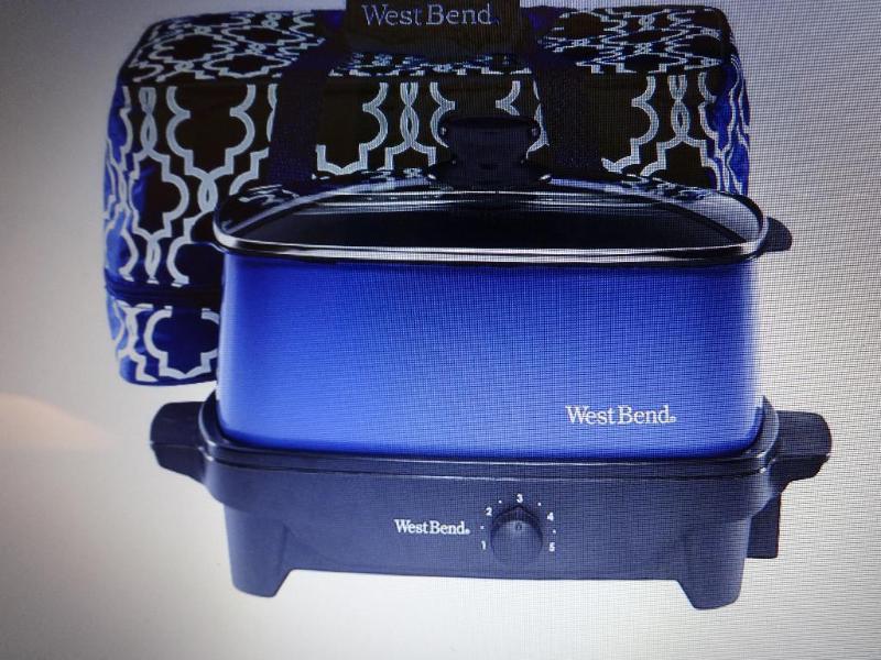 WEST BEND 5QT SLOW COOKER WINSULAT...