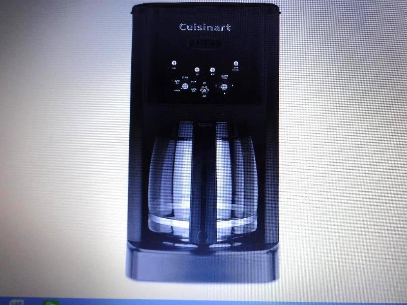 CUISINART 12 CUP PROGRAMMABLE COFFE...