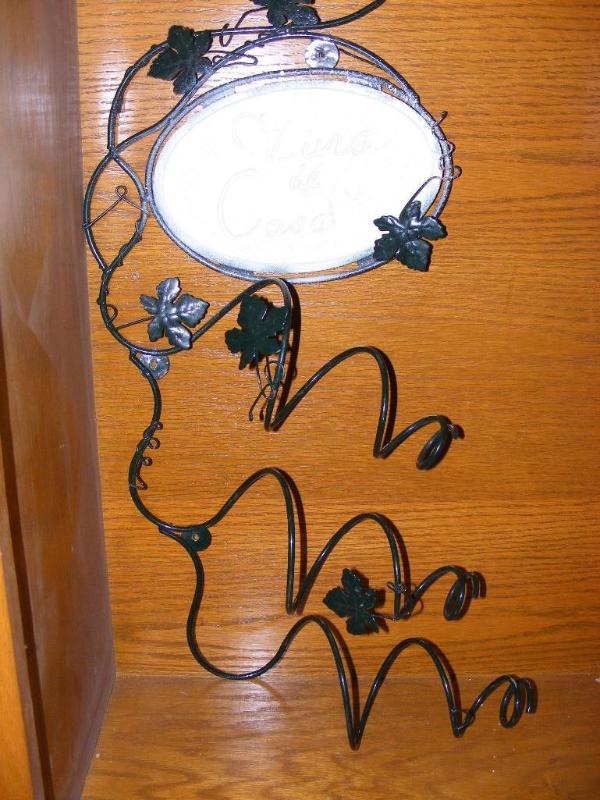 lot 114 image: Wine bottle holder...