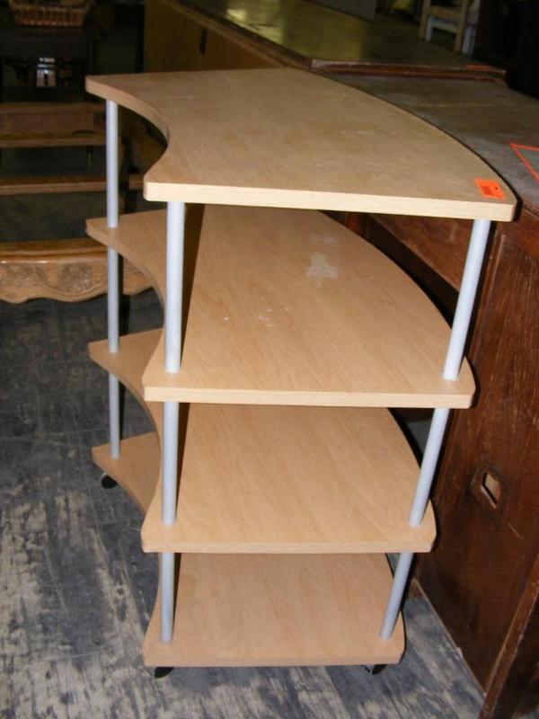 lot 115 image: Rolling Cart, top has some bubbling...