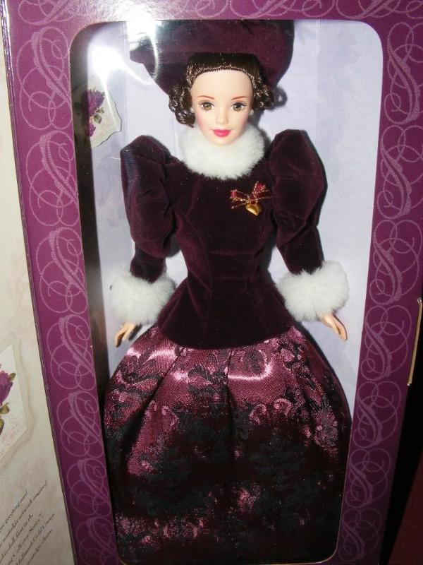lot 166 image: Holiday Traditions Barbie Doll by H...