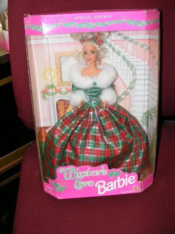 lot 167 image: Winters Eve Barbie Doll, by Mattel ...