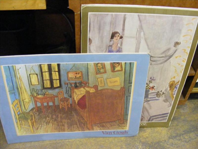 lot 169 image: Two PicturesPosters Van Gogh "...