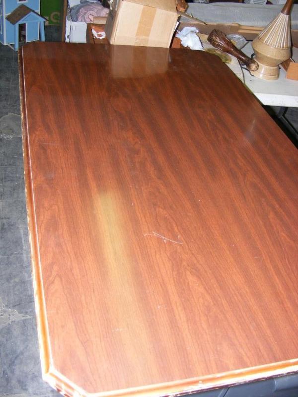 lot 206 image: Library Desk. Legs are not attached...
