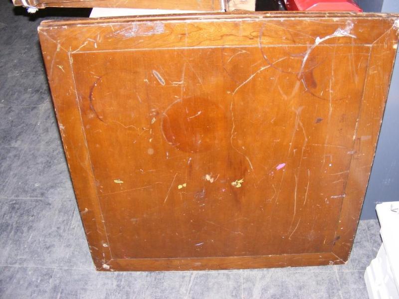 lot 207 image: Vintage Table, legs not attached Fo...