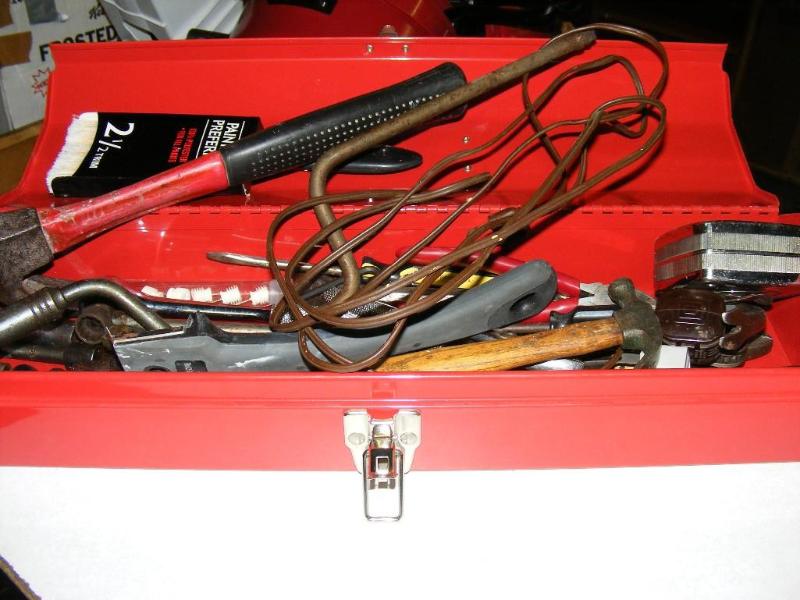 lot 211 image: Ace Tool Box with tools...