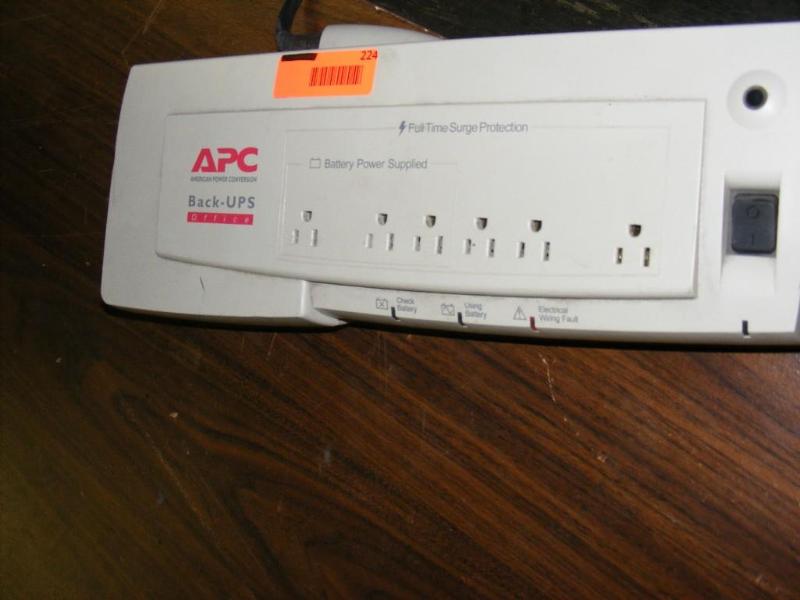 lot 224 image: APC Power Strip...