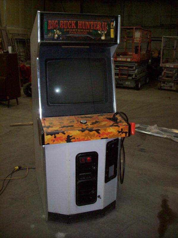 Big Buck Hunter Upright Arcade Game