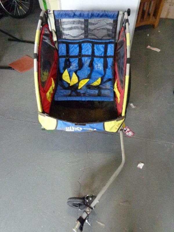 lot 35 image: Master Cycle pull behind childrens...