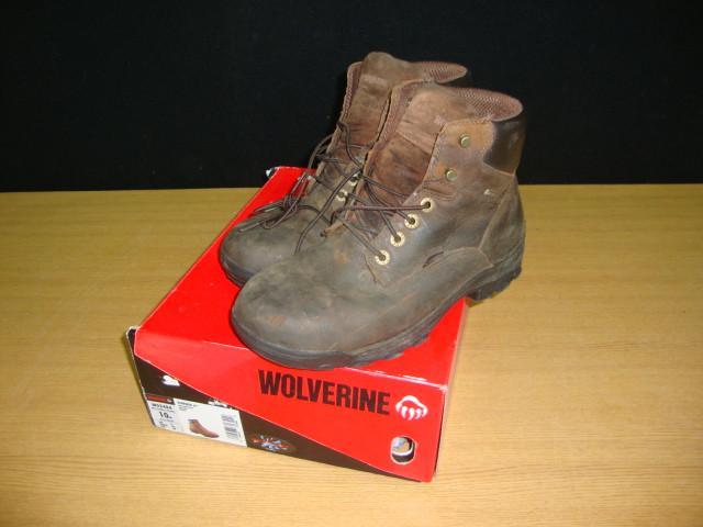 lot 108 image: Wolverine Durbin 6in Leather Boots,...