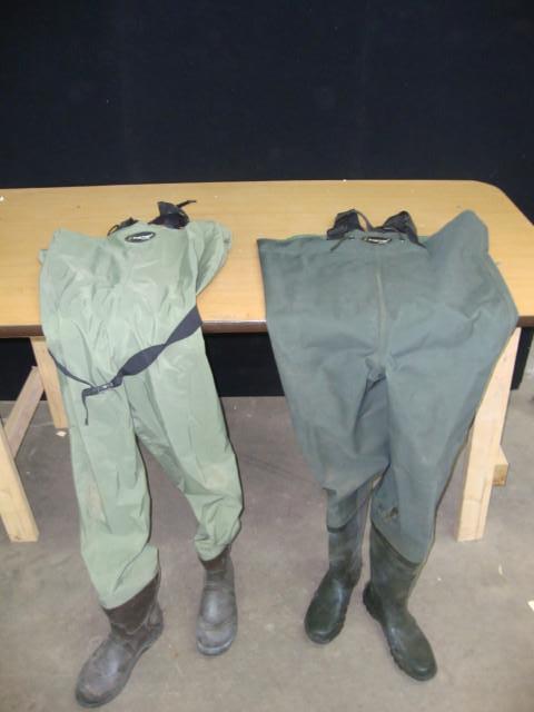 lot 110 image: Frogg Toggs Waders, Lot of 2 pairs,...