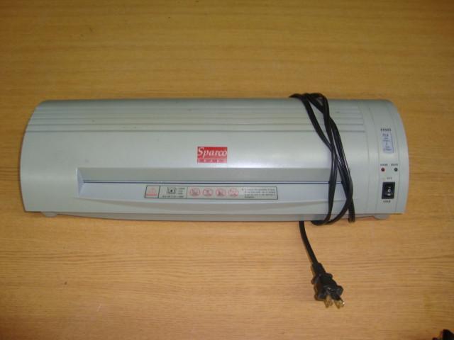 lot 115 image: Sparco Laminating Machine, model 73...