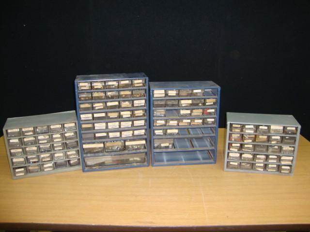 lot 26 image: Drawered Hardware Organizers, Lot o...