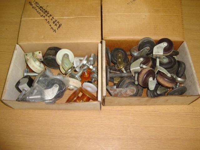 lot 29 image: Lot of Assorted Casters & Level...