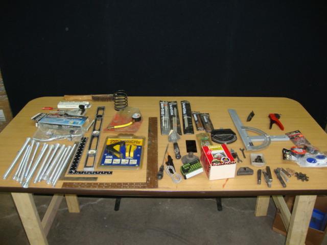lot 49 image: Box of Miscellaneous Tools, (Box F)...
