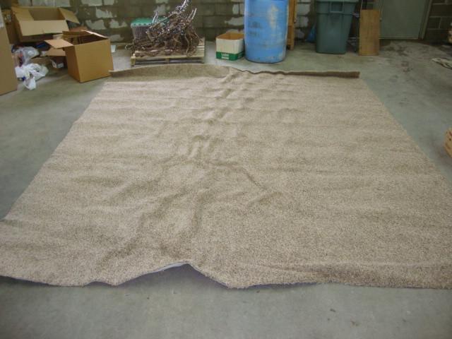 lot 57 image: Shag Carpet, new per consignor, 125...