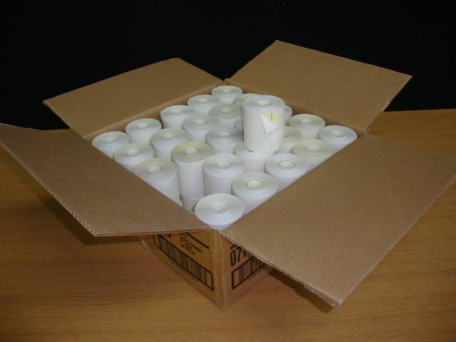 lot 63 image: 3in Duplicate Receipt Paper (1 yell...