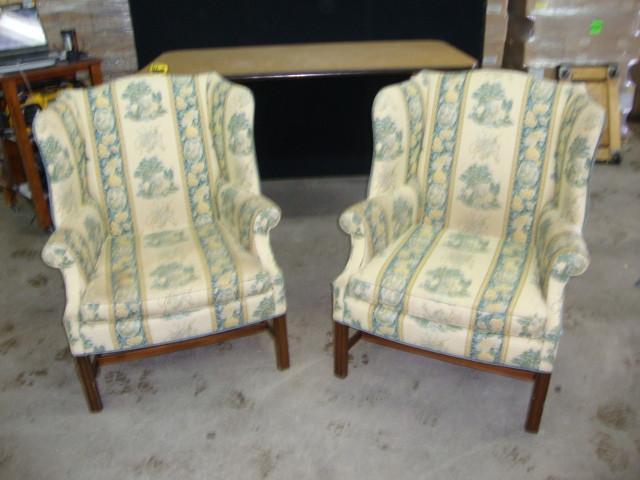 Woodmark Originals Wingback Chairs Crate Waconia 134 Tools More K Bid