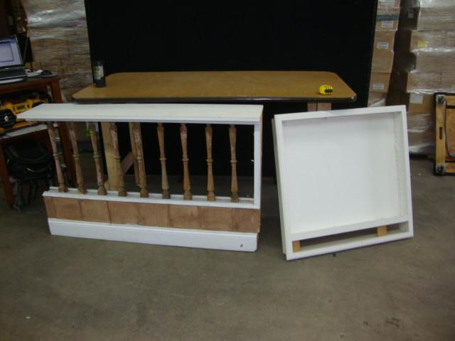 lot 88 image: Lot of Bannister or Barrier (57in x...