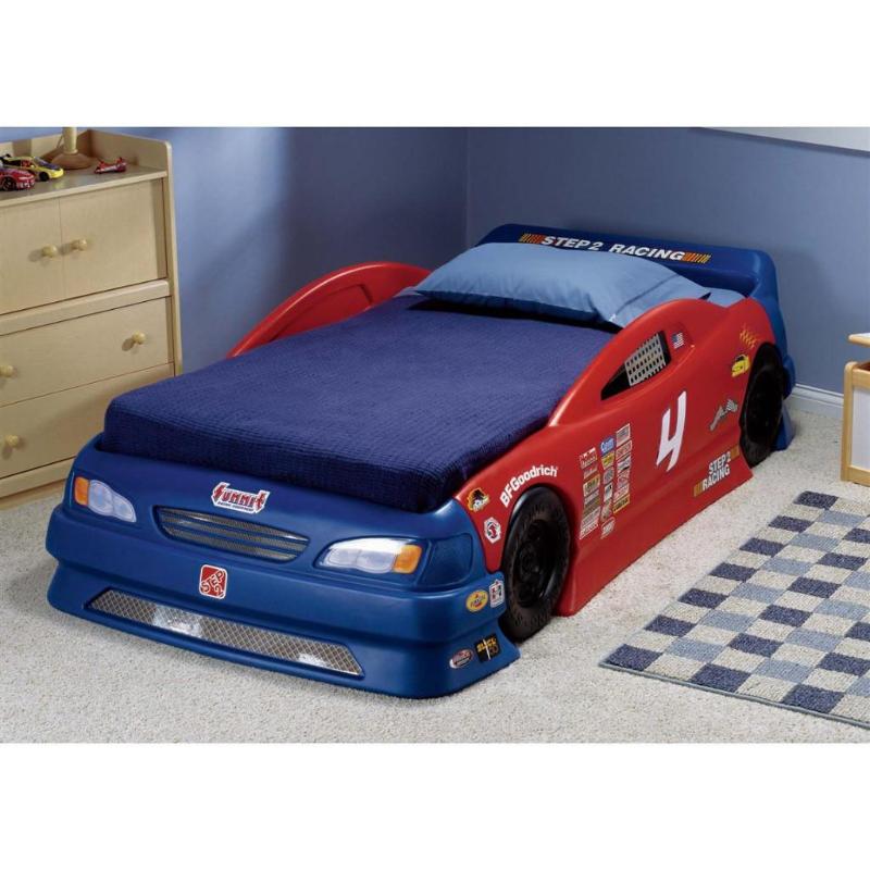 Step 2 Stock Car Convertible Bed, a...