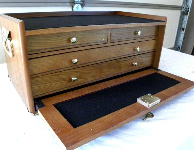 Deluxe 4 drawer Collectors Chest, ...