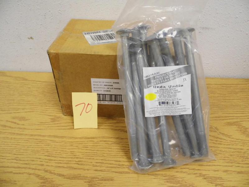 6 Packs Hillman Project Pack Bolts