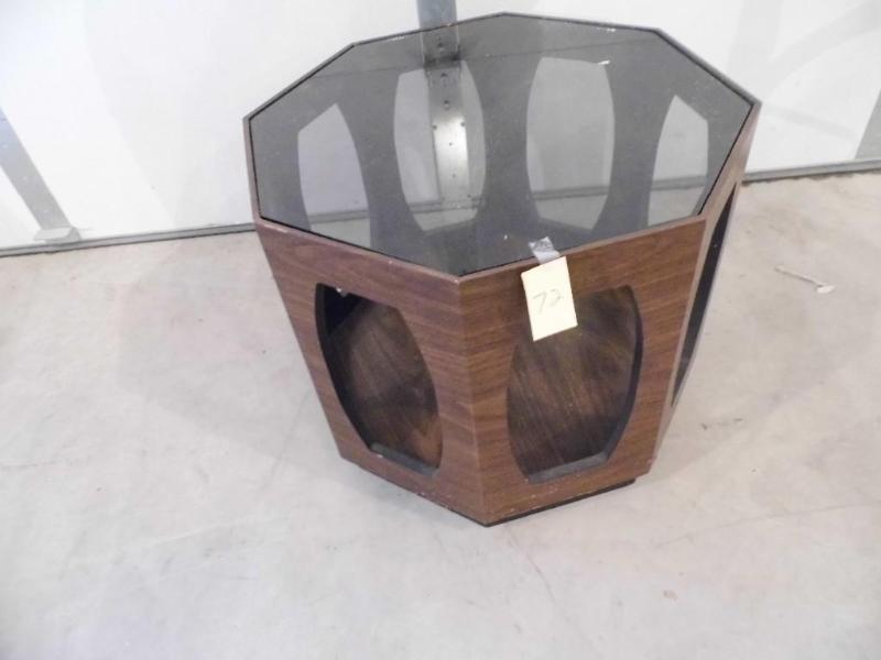 Octagon End Table