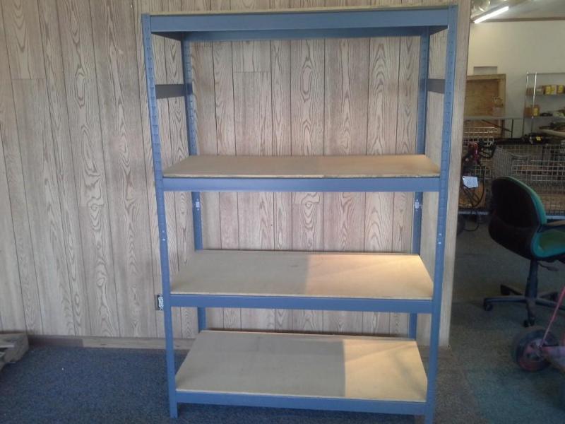 lot 20 image: modular shelving unit