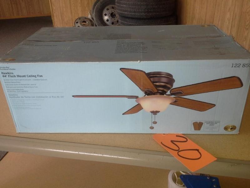 lot 30 image: HAMPTON BAY ceiling fan